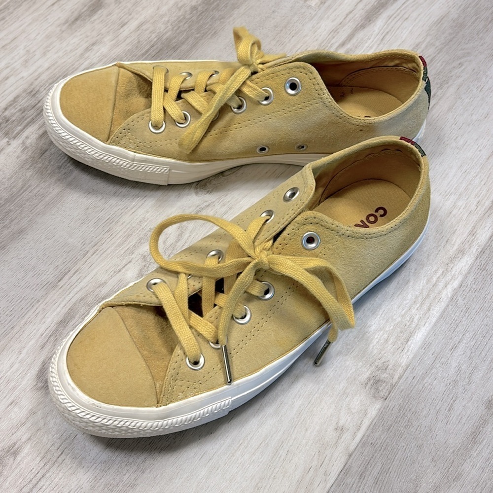 Converse All Star Chuck Taylor Low Suede Leather Desert Marigold | Rare Colorway - Picture 5 of 12